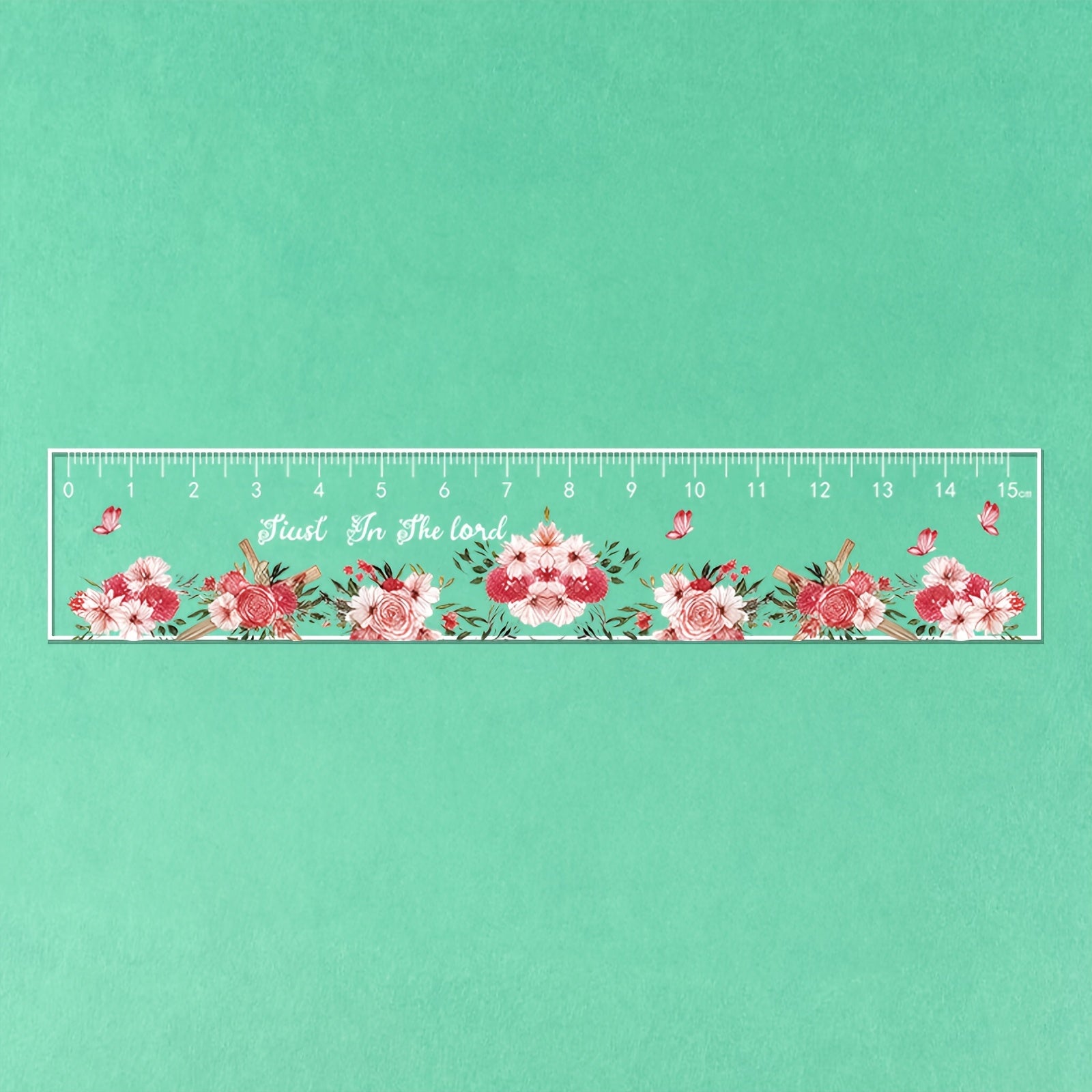 15cm School Ruler Clear Acrylic 15cm School Ruler with Centimeters - Durable and Easy-to-Read