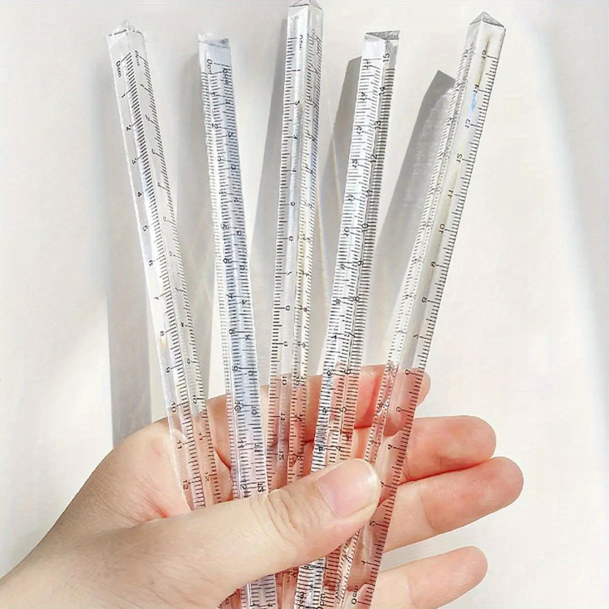 Rainbow Triangle Ruler 5.91\