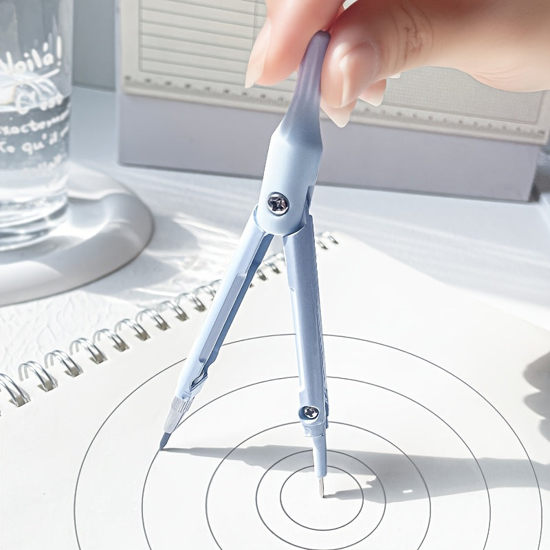 One Piece of a Multifunctional Tool That Combines a Compass, Ruler, And Pencil, Designed for Measuring And Drawing, Suitable for Students And for Use in Schools And Offices