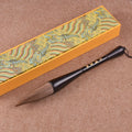 Traditional Chinese Calligraphy Brush with Large Ink Stick\u002FBrush - Gou Luke Handle for Chinese Painting, Calligraphy Practice, for writing Big Characters, Seal - Ideal for Artists, Students, Cultural Events - Authentic Brush Pen Gift Box