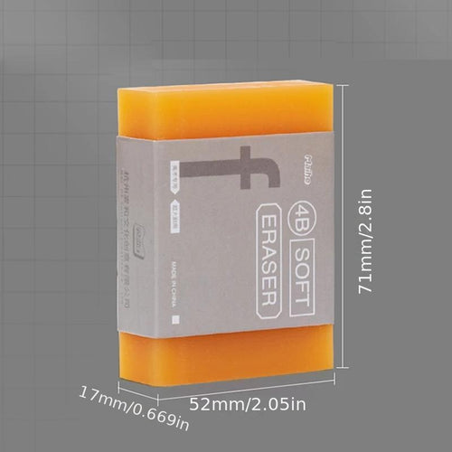 1pc\u002F5pcs Extra Large No Smudge Soft Soap Rubber Eraser for 4B Drawing Sketch Pencils for School Office Art