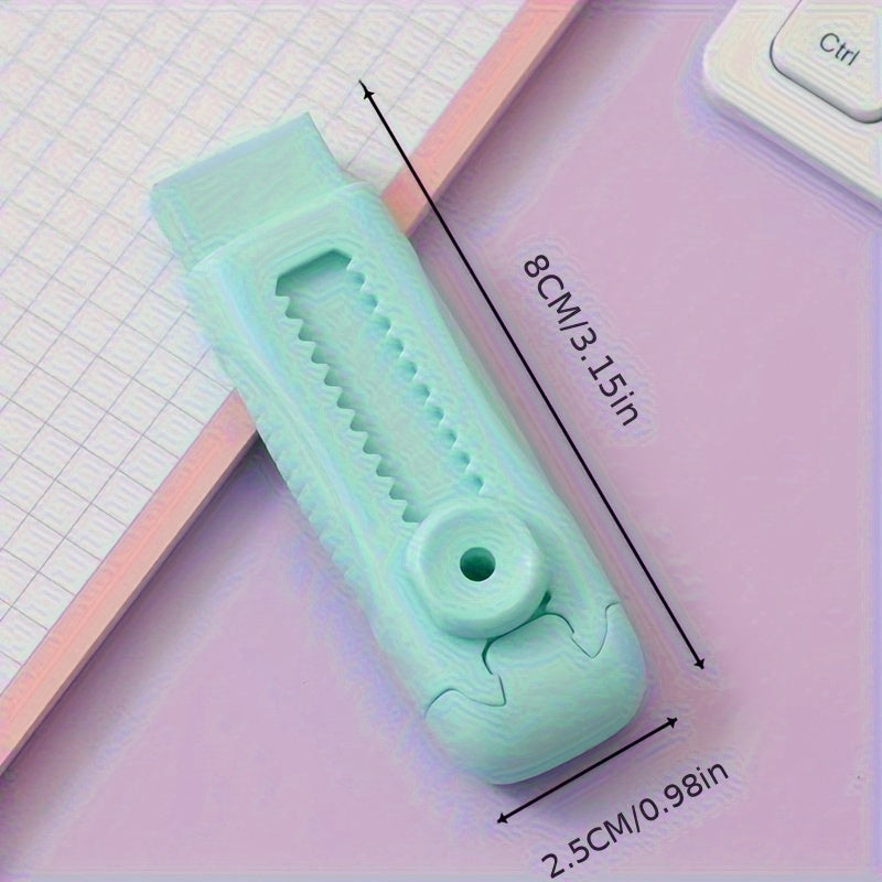 Two-piece Set • Retractable Eraser + Original Inner Liner • Office Supplies • Wipe Without Leaving Marks and Won't Easily Damage Paper