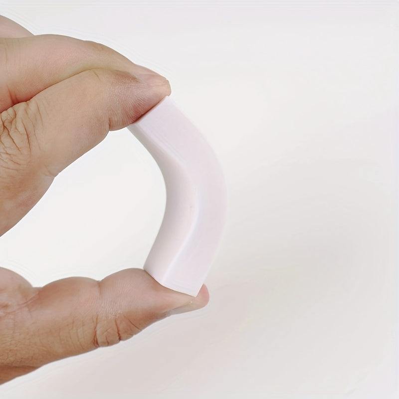 Soft PVC Erasers 5pcs Soft 4B PVC Erasers | Super Clean, Debris-Free, Ideal for School, Art Sketching, and Exam Drawing - Perfect Back-to-School Stationery with Bright Colors and Designs, Art Supplies