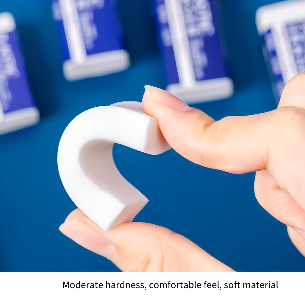 18\u002F10\u002F4\u002F2pcs Eraser Set for 2B Pencils, Exam-Grade, Smooth Writing, No Residue, Creative Student Stationery