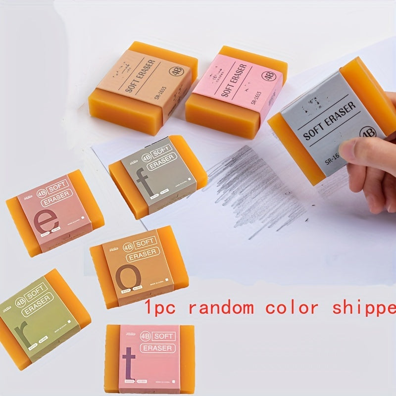 1pc\u002F5pcs Extra Large No Smudge Soft Soap Rubber Eraser for 4B Drawing Sketch Pencils for School Office Art