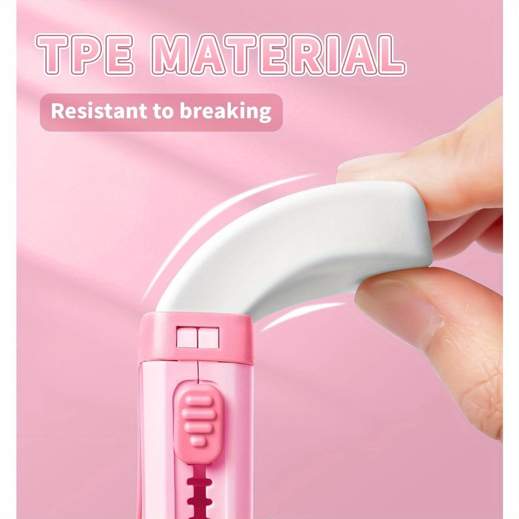 Rubber Erasers Sliding Retractable Eraser, 1pc\u002F4pcs, Large Erasers for School Office Art Drawing Pencil Eraser, 4 Colors, Purple\u002FPink\u002FBlue\u002FGreen