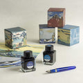 TACCIA TFPI - WD42 - 1 Fountain Pen Ink, Water - Based Dye, Ukiyo - e Ink, Katsushika Hokusai, Red Soil